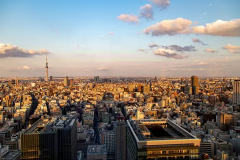 Rooftop View 4K Wallpaper · city · 3840×2560