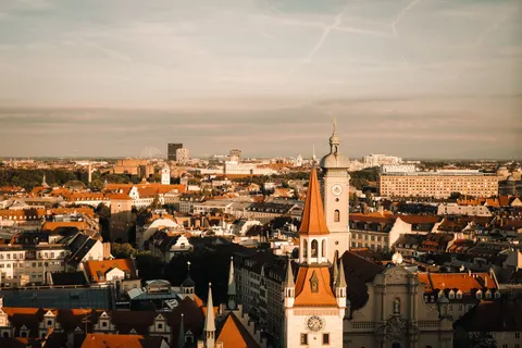 Rooftop View 4K Wallpaper · city · 3840×2560