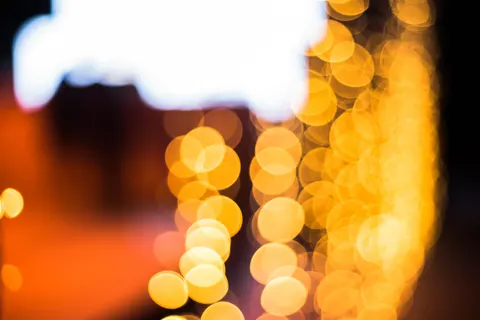 Fondo de pantalla Luces bokeh 4K · abstract · 3840×2560