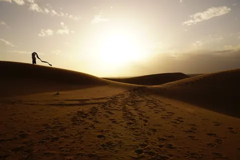 Desert Dunes 4K Wallpaper · nature · 3840×2560