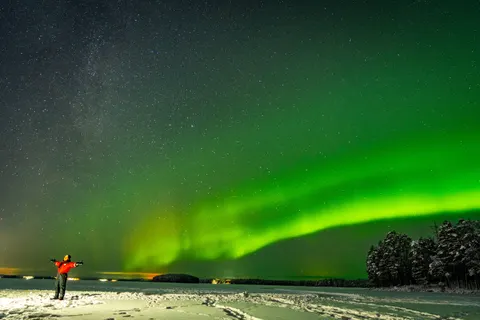 Nordlicht 4K Hintergrundbild · nature · 3840×2560