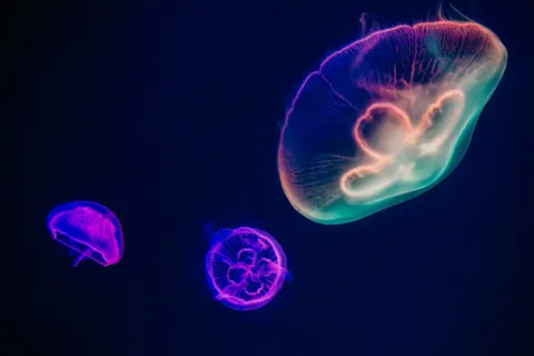 水母 4K桌布 · animals · 3840×2560