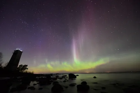Fond d'écran Aurore boréale 4K · nature · 3840×2563