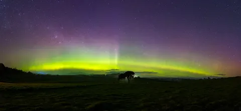 Papel de parede Aurora boreal 4K · nature · 3840×1768