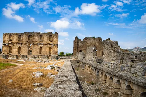 Sfondo Rovine Romane 4K · architecture · 3840×2560
