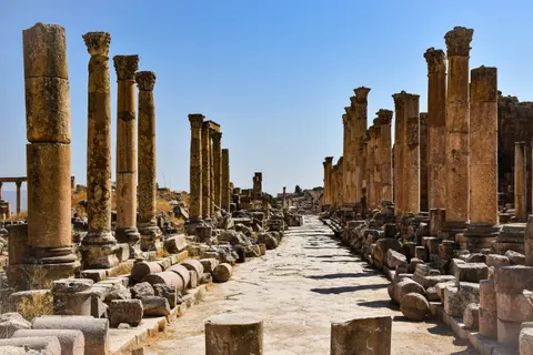 خلفية آثار رومانية بدقة 4K · architecture · 3840×2560