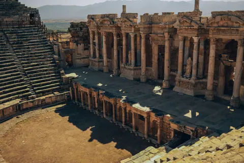 خلفية آثار رومانية بدقة 4K · architecture · 3840×2560
