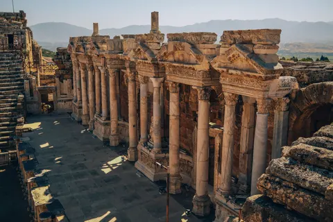 خلفية آثار رومانية بدقة 4K · architecture · 3840×2560
