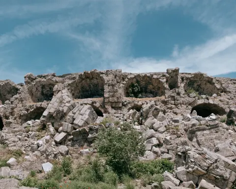خلفية آثار رومانية بدقة 4K · architecture · 3840×3072