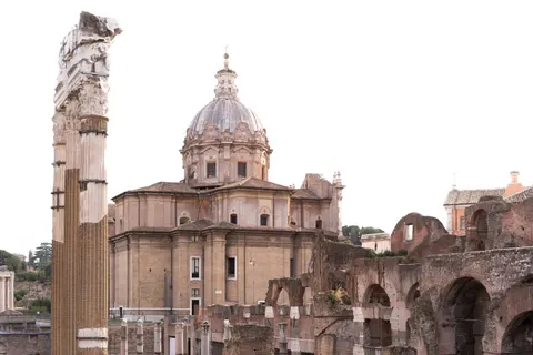 Roma Harabeleri 4K Duvar Kağıdı · architecture · 3840×2560