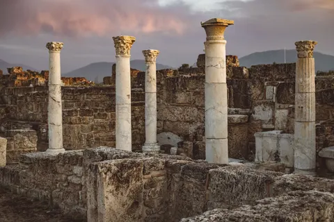 خلفية آثار رومانية بدقة 4K · architecture · 3840×2560