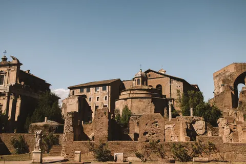 Sfondo Rovine Romane 4K · architecture · 3840×2561