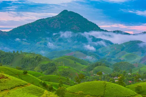 Fond d'écran Collines vertes 4K · nature · 3840×2563