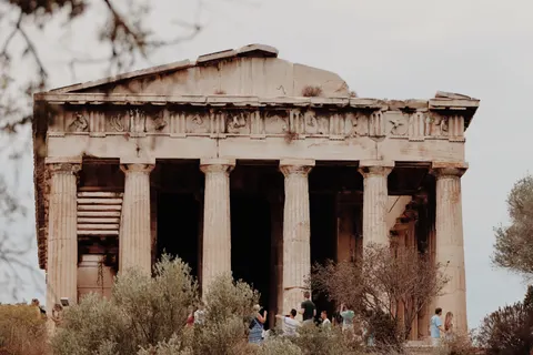 Yunan Tapınağı 4K Duvar Kağıdı · architecture · 3840×2560