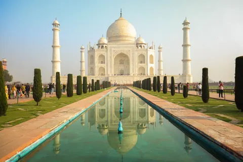 Fond d'écran Taj Mahal 4K · architecture · 3840×2560