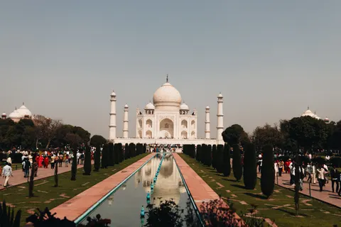 Fond d'écran Taj Mahal 4K · architecture · 3840×2560