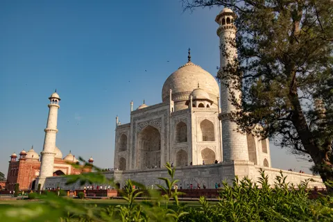 Fond d'écran Taj Mahal 4K · architecture · 3840×2560