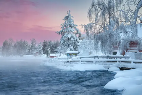 Winterschnee 4K Hintergrundbild · nature · 3840×2560