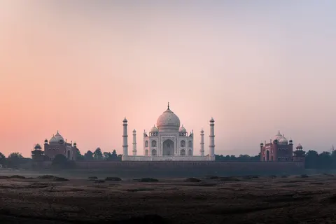 Fond d'écran Taj Mahal 4K · architecture · 3840×2560