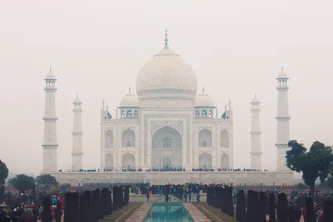 Fond d'écran Taj Mahal 4K · architecture · 3840×2560