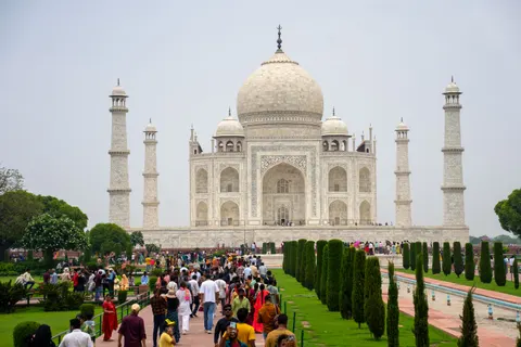 Fond d'écran Taj Mahal 4K · architecture · 3840×2560