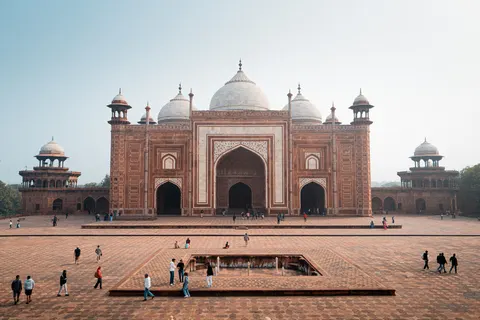 Fond d'écran Taj Mahal 4K · architecture · 3840×2560