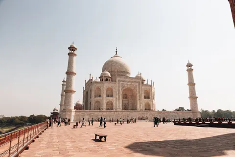 Fond d'écran Taj Mahal 4K · architecture · 3840×2560