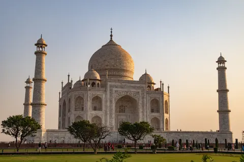 Fond d'écran Taj Mahal 4K · architecture · 3840×2560