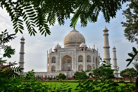 Fond d'écran Taj Mahal 4K · architecture · 3840×2560