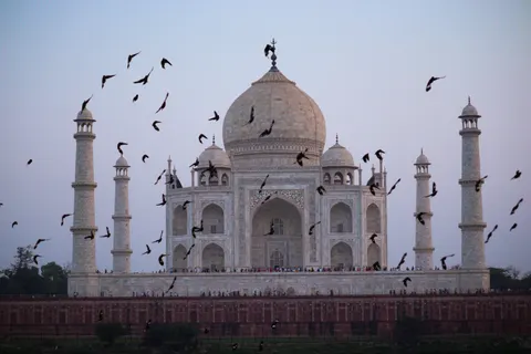 Fond d'écran Taj Mahal 4K · architecture · 3840×2560