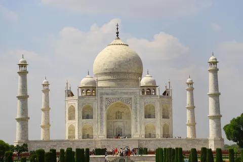 Fond d'écran Taj Mahal 4K · architecture · 3840×2560