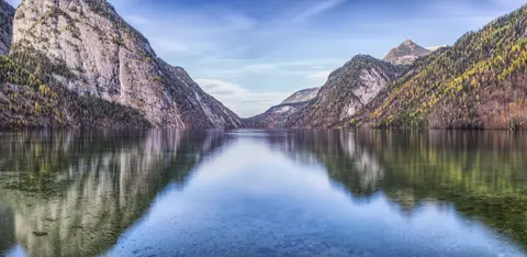 Mountain Lake 4K Wallpaper · mountains · 3840×1871