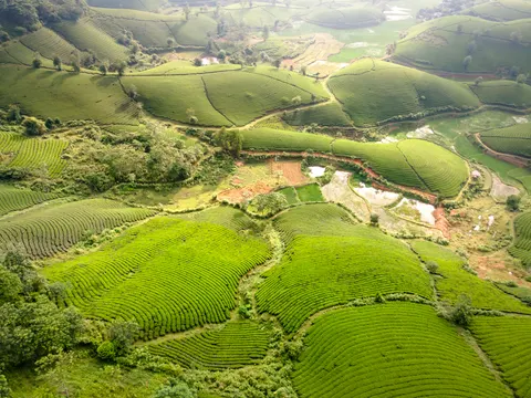 Fondo de pantalla Colinas verdes 4K · nature · 3840×2880