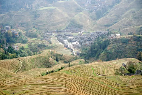 Rice Terraces 4K Wallpaper · nature · 3840×2561