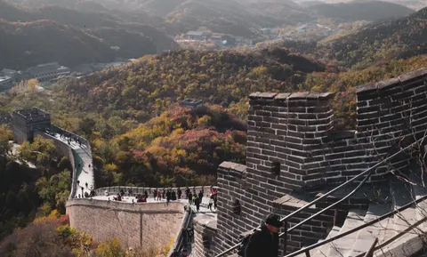 Chinese Muur 4K-achtergrond · architecture · 3840×2315