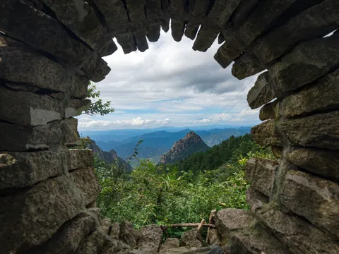 Chinese Muur 4K-achtergrond · architecture · 3840×2882