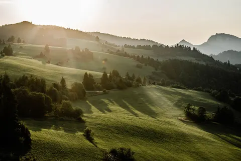 Green Hills 4K Wallpaper · nature · 3840×2560