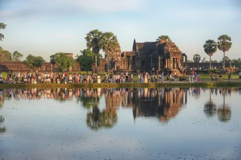 Angkor Wat 4K Hintergrundbild · architecture · 3840×2563