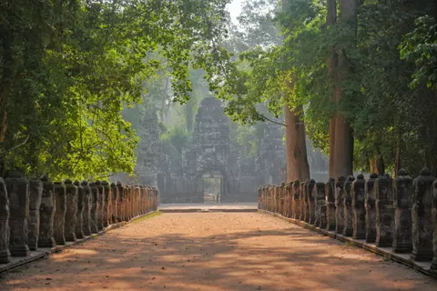 Angkor Wat 4K Hintergrundbild · architecture · 3840×2563