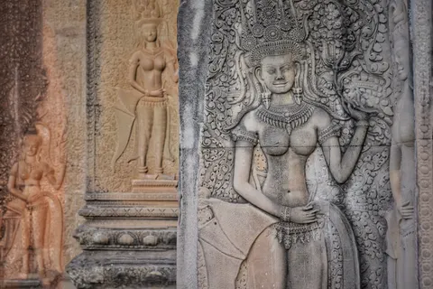 Angkor Wat 4K Hintergrundbild · architecture · 3840×2563
