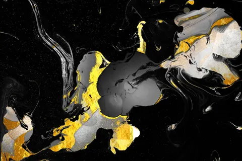 Liquid Gold 4K Wallpaper · abstract · 3840×2560