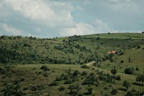Fond d'écran Collines vertes 4K · nature · 3840×2560