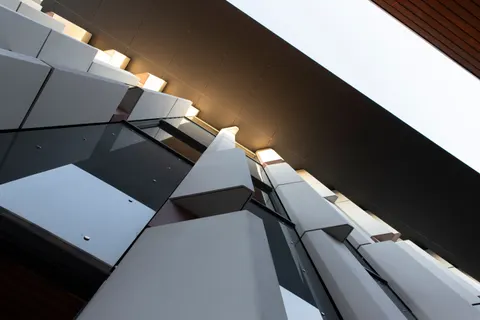 والپیپر نمای آینده‌نگر با کیفیت 4K · architecture · 3840×2560
