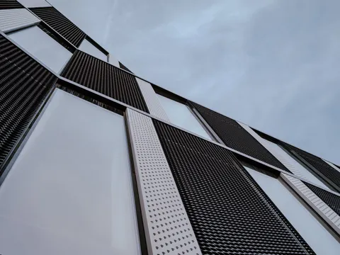 خلفية واجهة مستقبلية بدقة 4K · architecture · 3840×2878