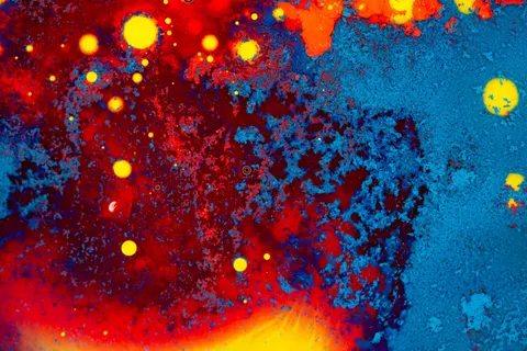 Tapeta Eksplozja Kolorowego Pudru 4K · abstract · 3840×2560