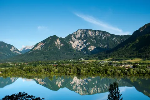 Hình nền Hồ Trên Núi 4K · mountains · 3840×2560