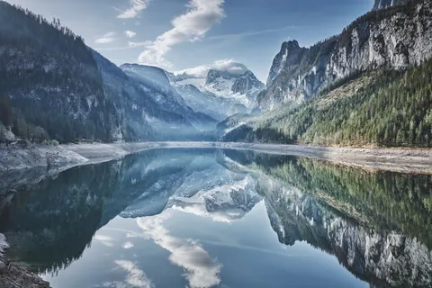 Mountain Lake 4K Wallpaper · mountains · 3840×2560