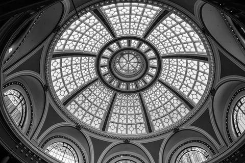 玻璃穹頂 4K桌布 · architecture · 3840×2560