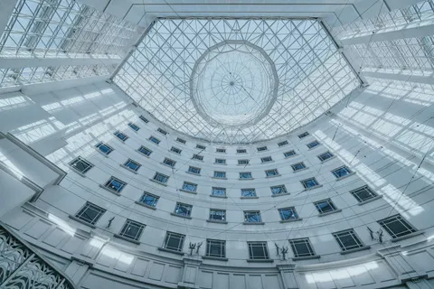 Glass Dome 4K Wallpaper · architecture · 3840×2561