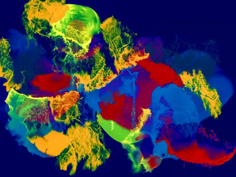 파우더 폭발 4K 배경화면 · abstract · 3840×2880